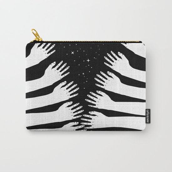 Zipper hand Carry-All Pouch