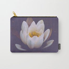 Stunning Water Lilly in Lilly Pond, Floral Design Carry-All Pouch
