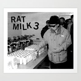 Rat Milk 3. Art Print