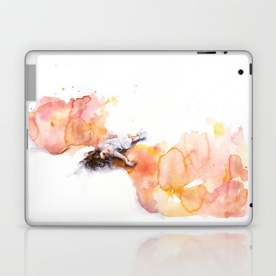 take off in flight Laptop & iPad Skin