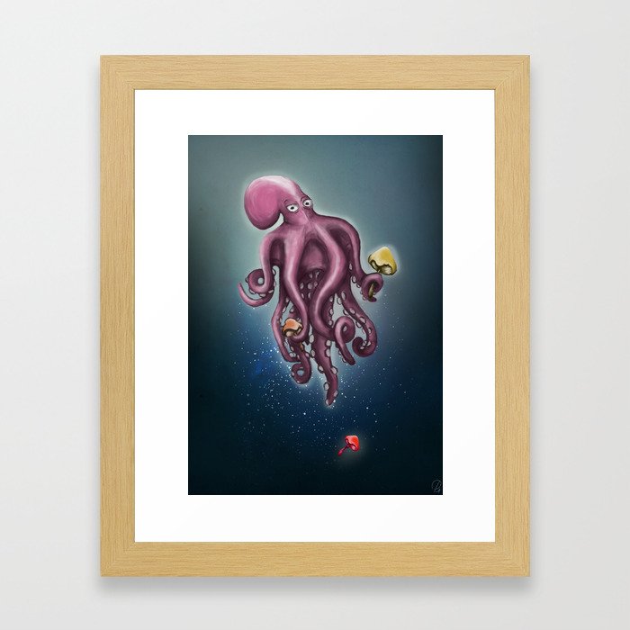 Octopus  Framed Art Print