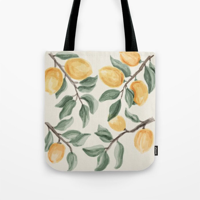 The lemons on the tree Tote Bag
