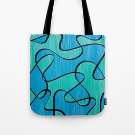 silhouettes on highlights Tote Bag