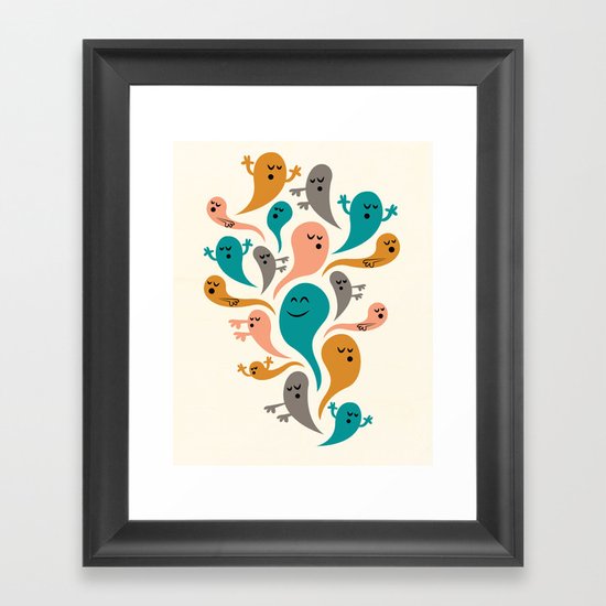 Dead Man's Party Framed Art Print