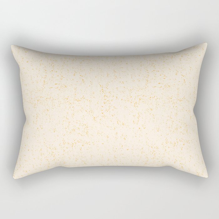 Yellow and cream texture Rectangular Pillow