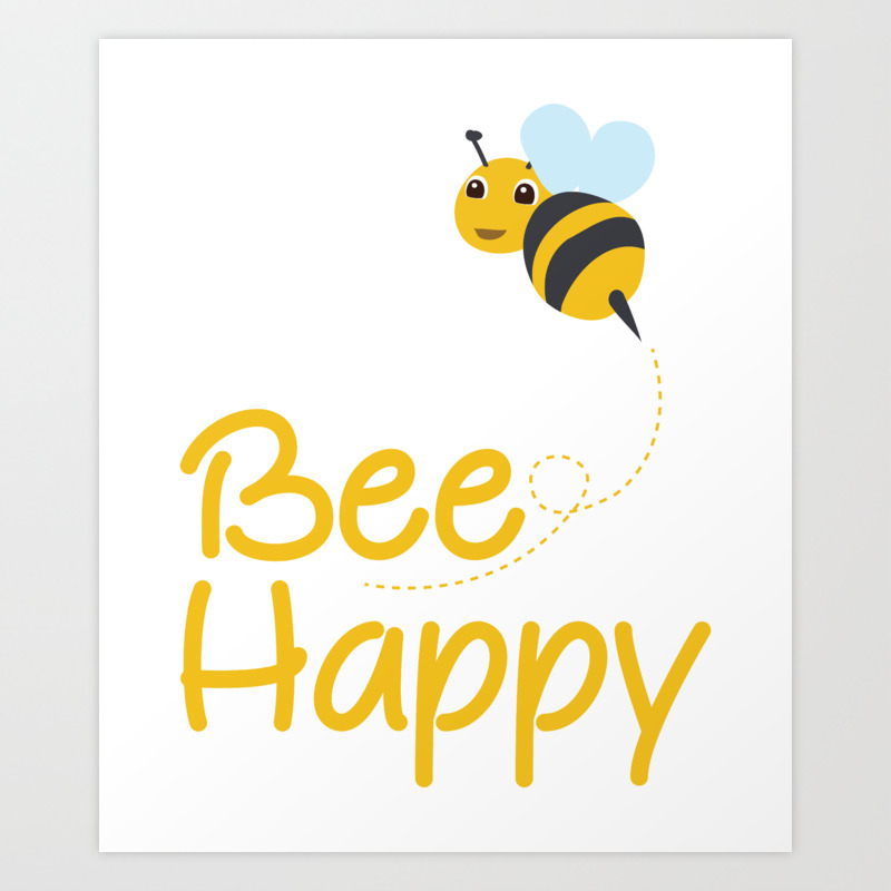 Bee gute Bee Happy Bee Art Holz Hängende Plakette Bumble Bee Home Decor 20cm 