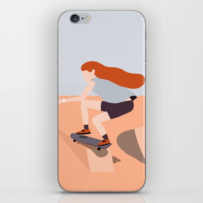 Skate Girl Series iPhone Skin