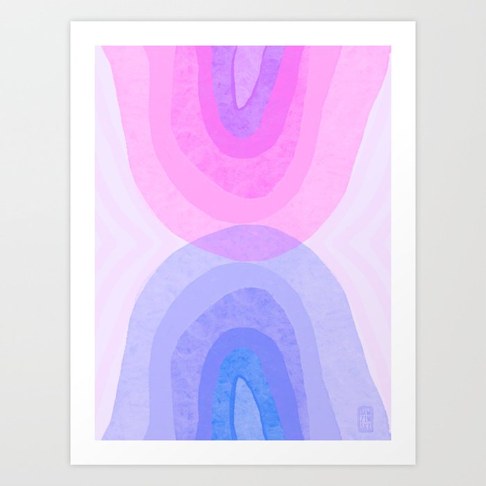 Color Study Arches III Art Print