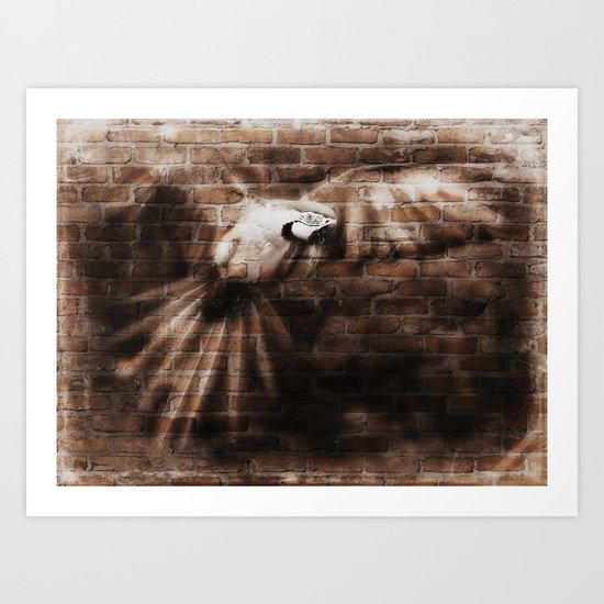 Break Through Art Print