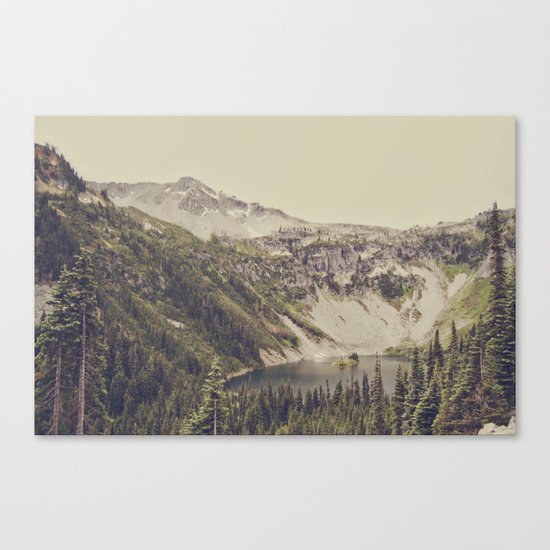 Mountain Lake Canvas Print
