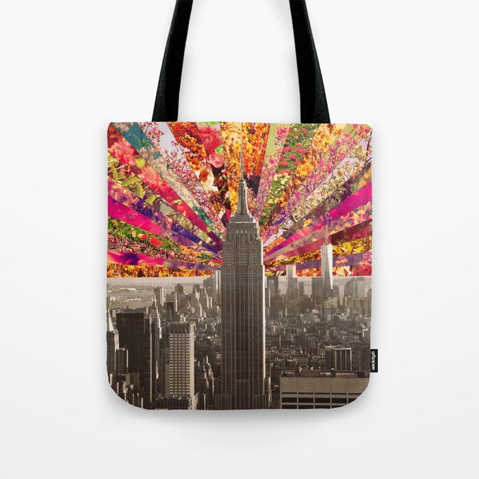 BLOOMING NY Tote Bag by Bianca Green | Society6