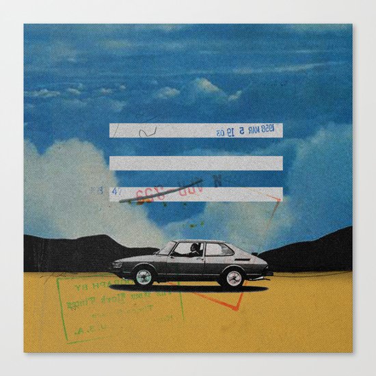 W. Rong | Collage Canvas Print