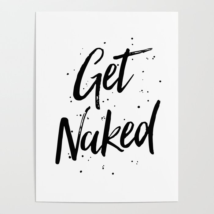 Get Naked Poster