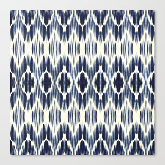 BOHEME INDIGO BLUE Canvas Print