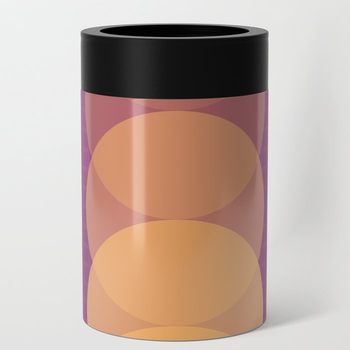 Grid retro color shapes 10 Can Cooler