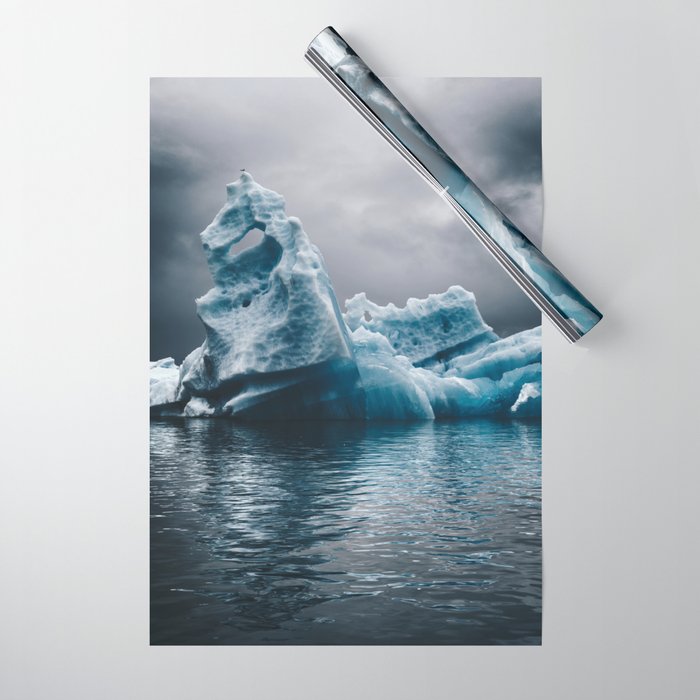 iceberg in iceland Wrapping Paper
