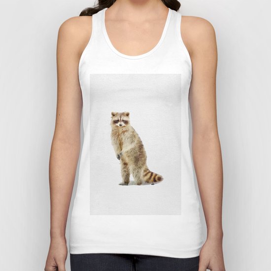 Raccoon Unisex Tank Top