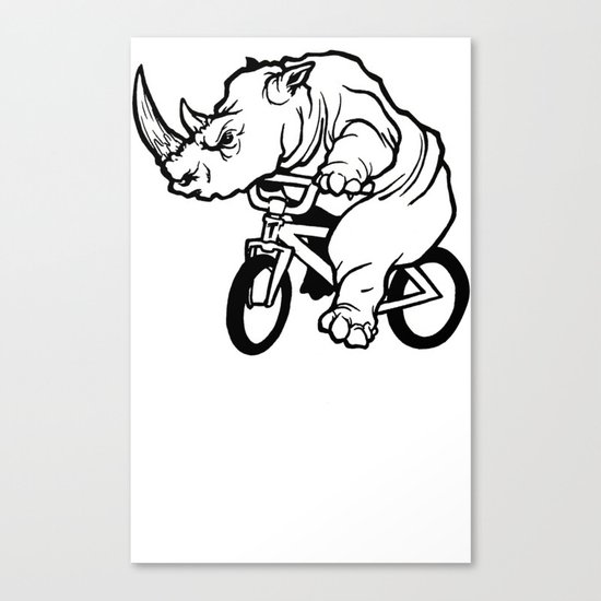 TYRANT "Ragin' Rhino" Canvas Print