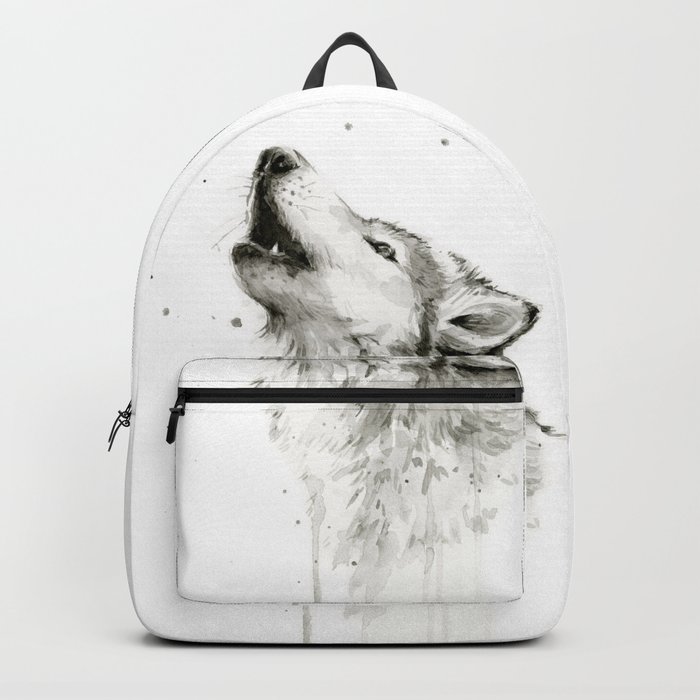 Wolf Howling Backpack