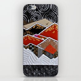 Rocky Mountains Wild (Red) - Landscape iPhone Skin