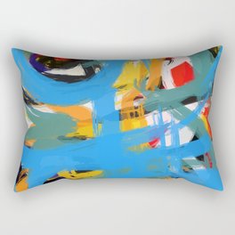 Abstraction of Joy Rectangular Pillow