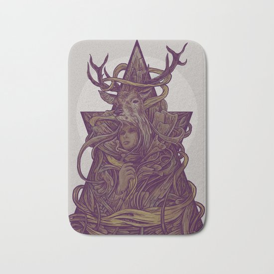 Beautiful Deer Bath Mat