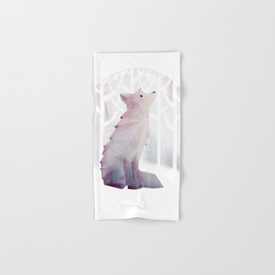 Fox in the Snow Hand & Bath Towel