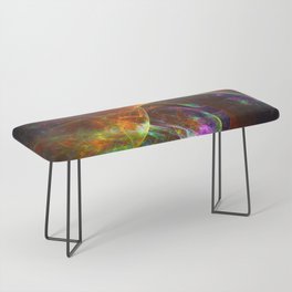 Fractal Digital Painting "Colors of the Universe" Bench