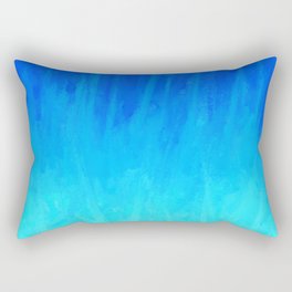 Icy Blue Blast Rectangular Pillow