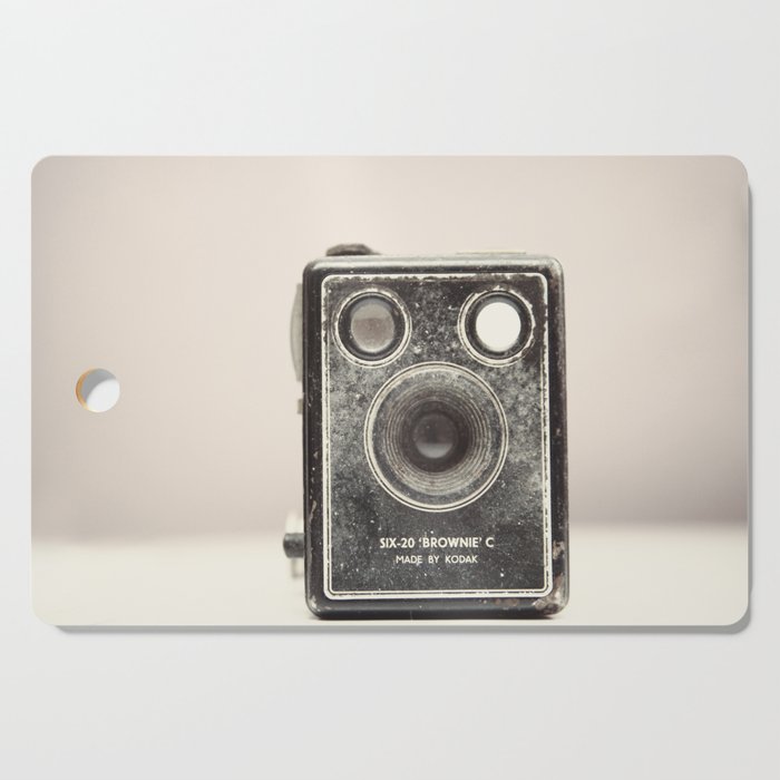 Vintage Camera Cutting Board