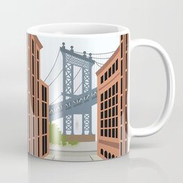 Manhattan Bridge, DUMBO, Downtown Brooklyn, NYC Coffee Mug