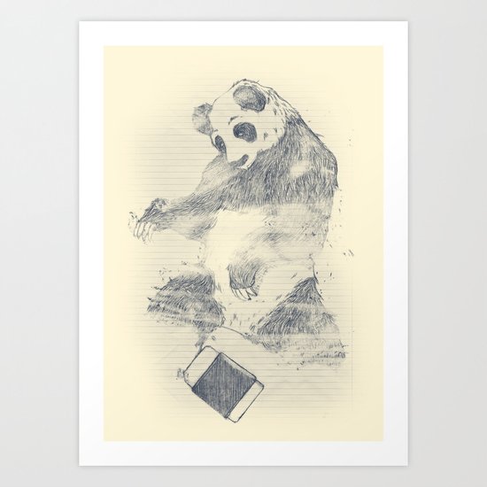 we are endangered Art Print