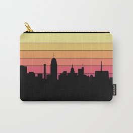 Lansing Skyline Carry-All Pouch | Village, Architecture, Silhouette, Sights, Graphicdesign, Metropolis, Cityscape, City, Usa, Attractions 