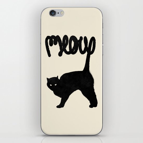 Meow iPhone Skin