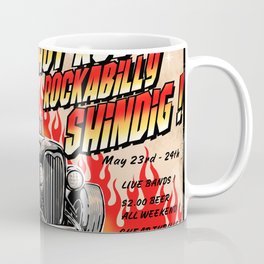 Hot Rod Rockabilly Shindig Coffee Mug