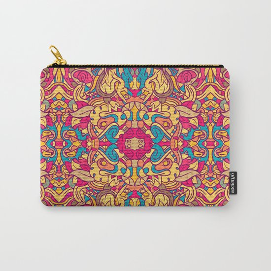 Eye Of The Beast Pattern Carry-All Pouch