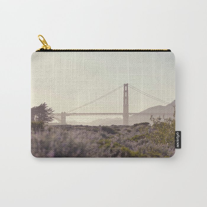 Glowy Golden Gate Carry-All Pouch