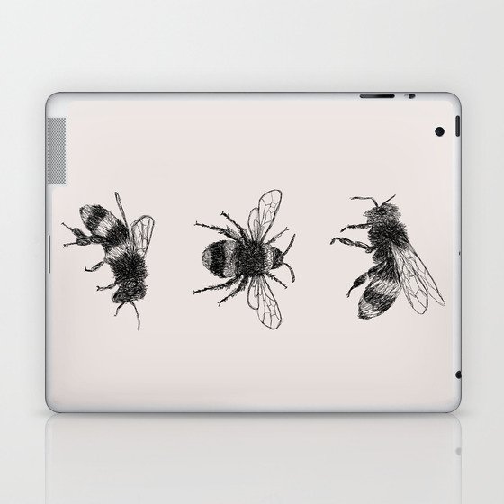 Three Bees Laptop & iPad Skin