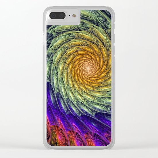 Solar energy Clear iPhone Case