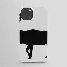 Graphic Silhouette Elk 02 iPhone Case