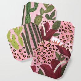 Cacti, Protea, Anthuriums Oh My! Coaster