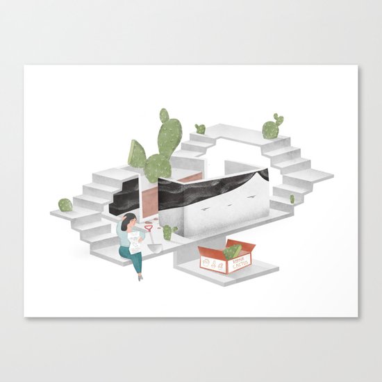 Cactus Canvas Print