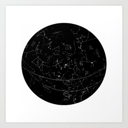 Constellations Art Print