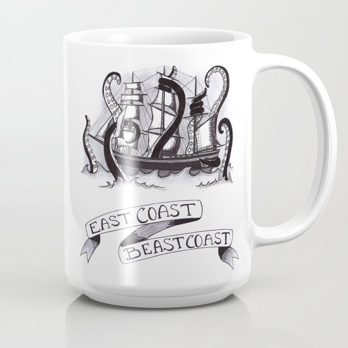 The Borg Beast Coffee Mug by Brian Raggatt