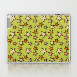 y2k-star green Laptop Skin