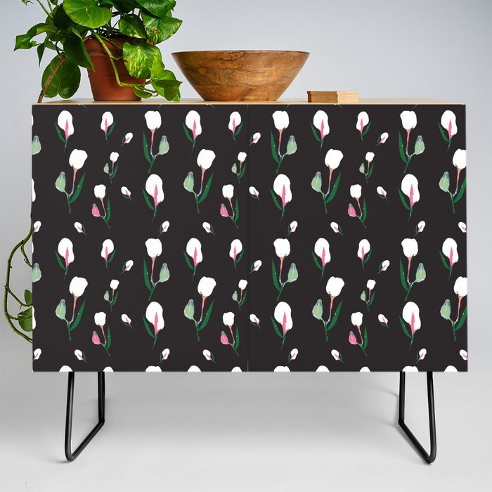 Floral Light Credenza