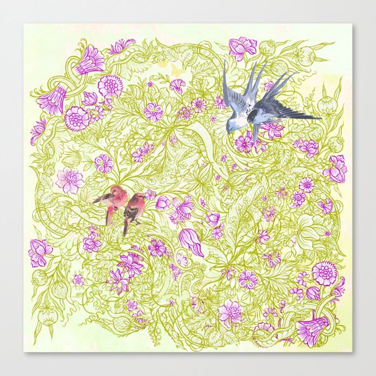 Viva Sweet Love Canvas Print
