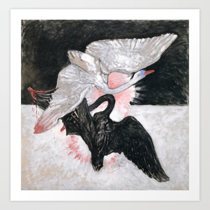 Hilma af Klint "The Swan, No. 02, Group IX-SUW" Art Print