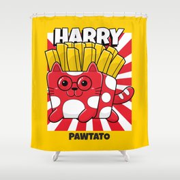 Harry Pawtato Shower Curtain