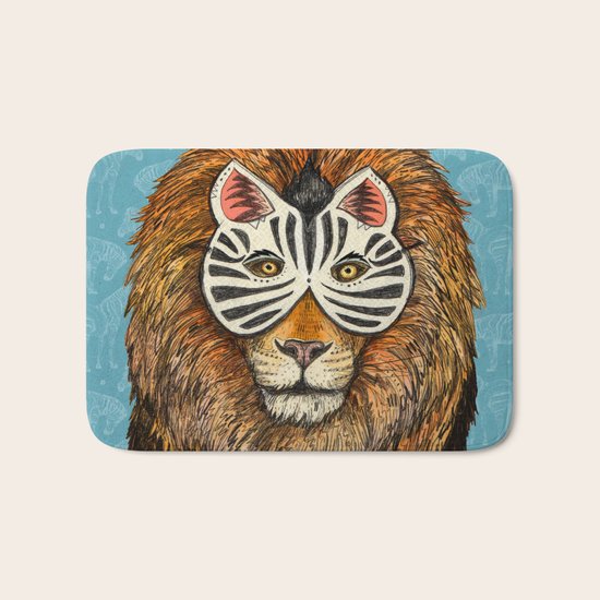 ZebraLion Bath Mat
